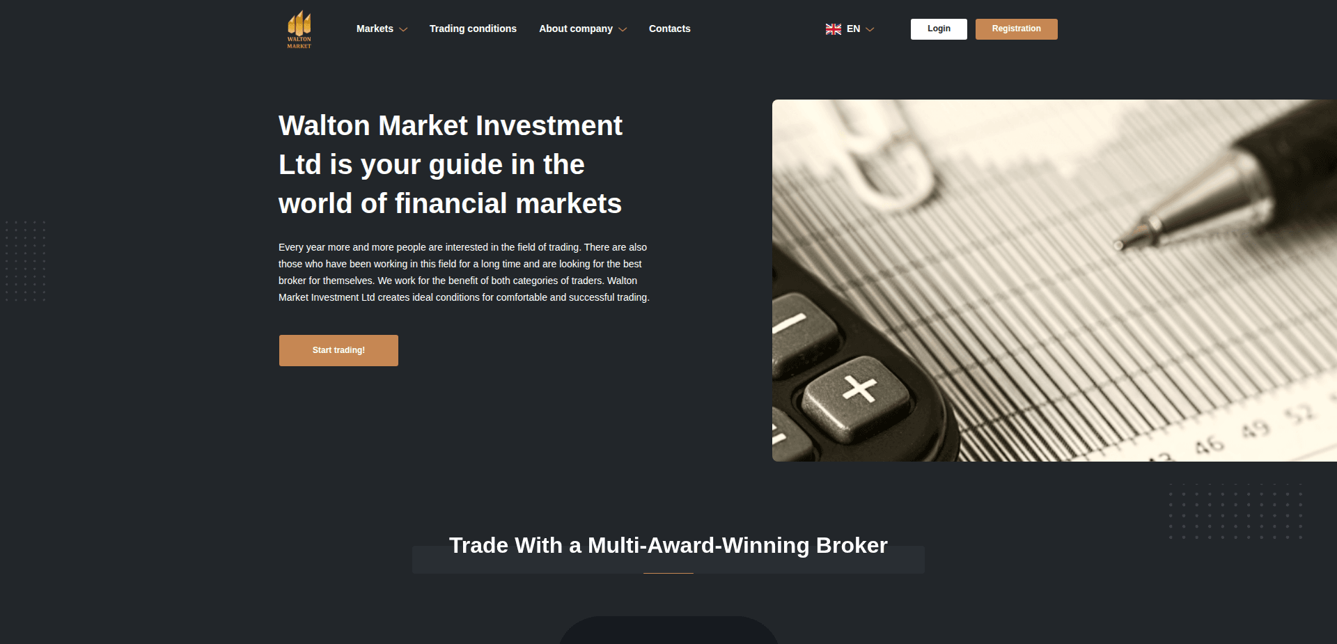 Website screenshot for https://waltonmarketltd.com/ - 2