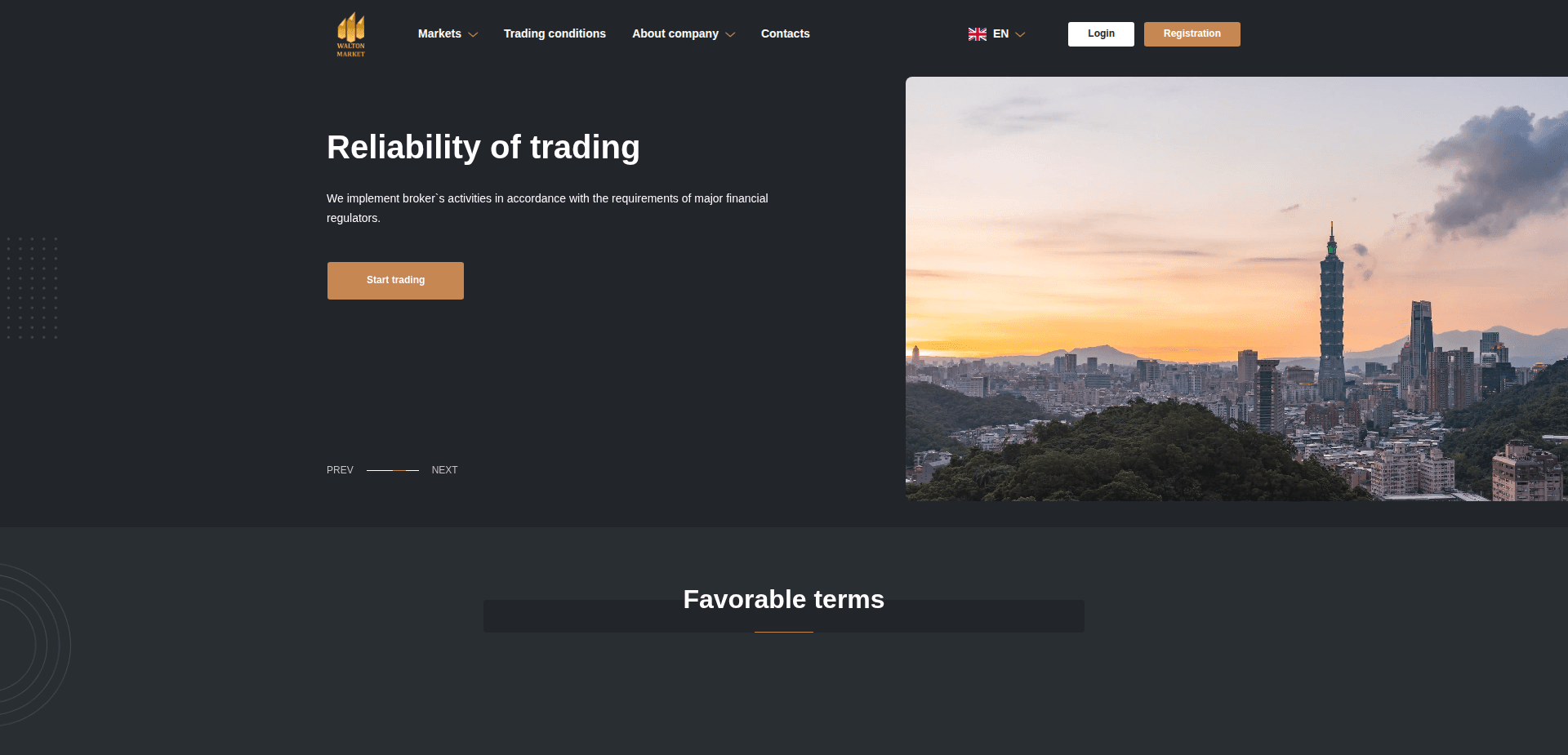 Website screenshot for https://waltonmarketltd.com/ - 1