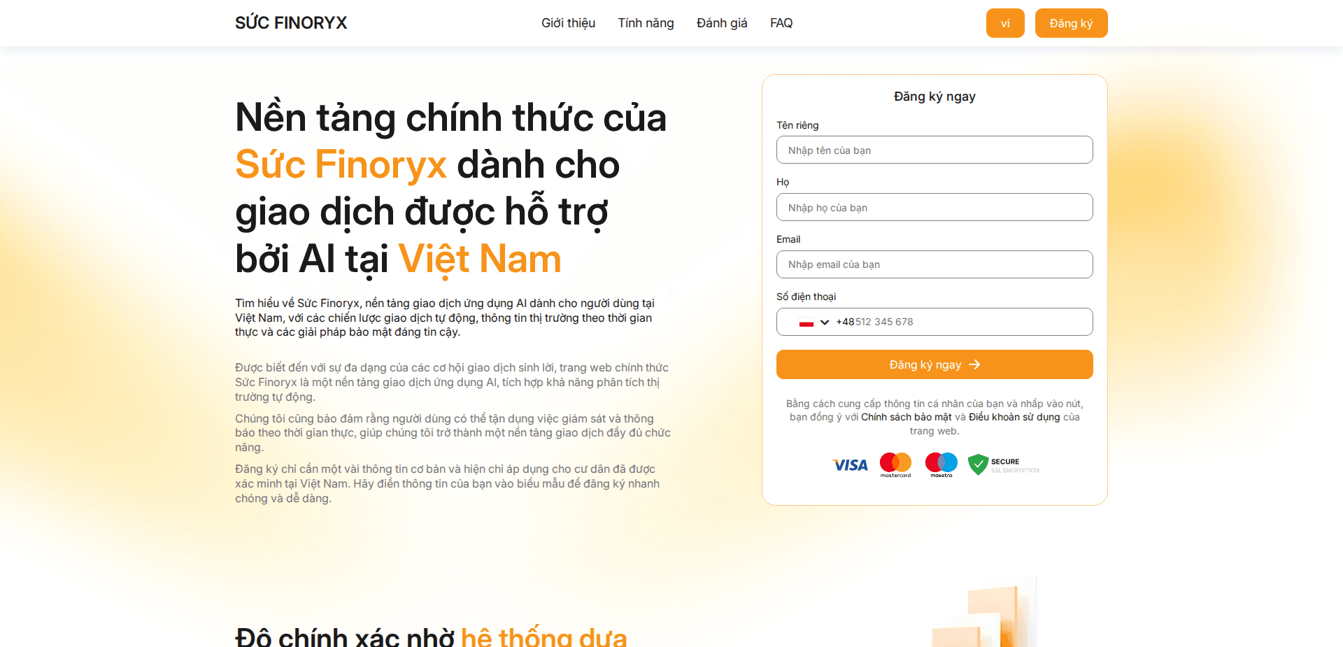 Website screenshot for https://suc-finoryx.com/ - 1