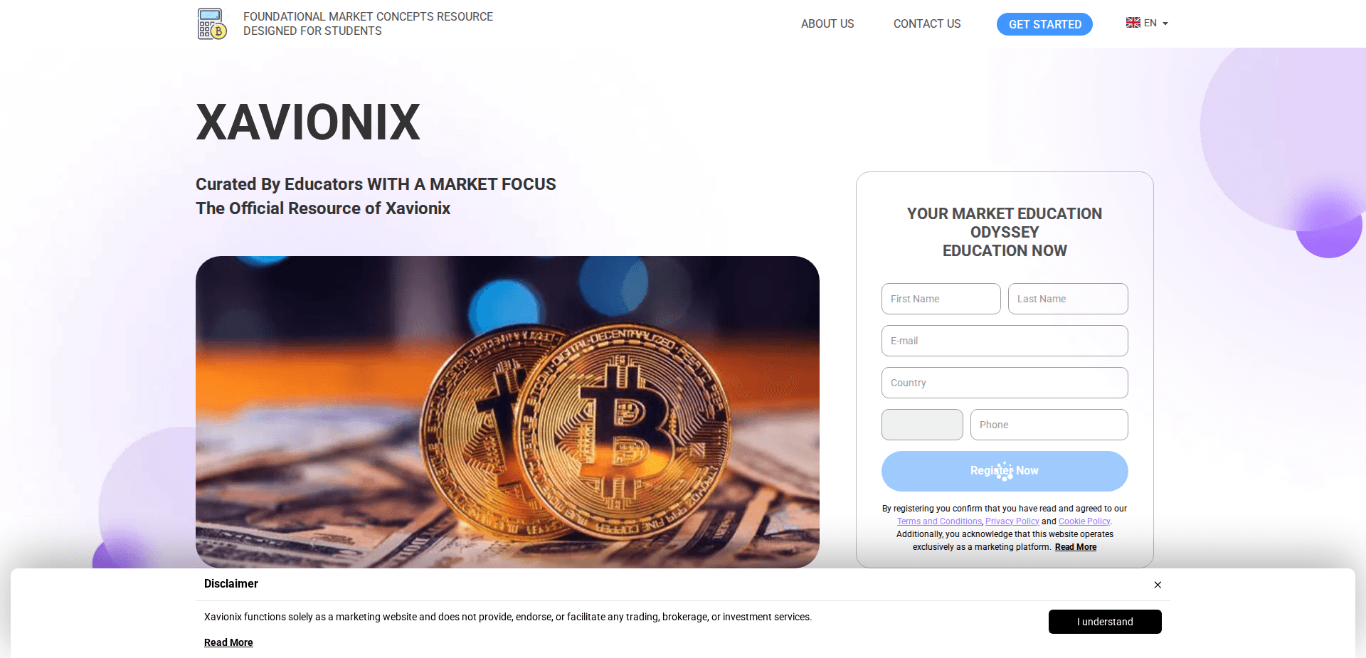 Website screenshot for https://xavionix-app.com/ - 1