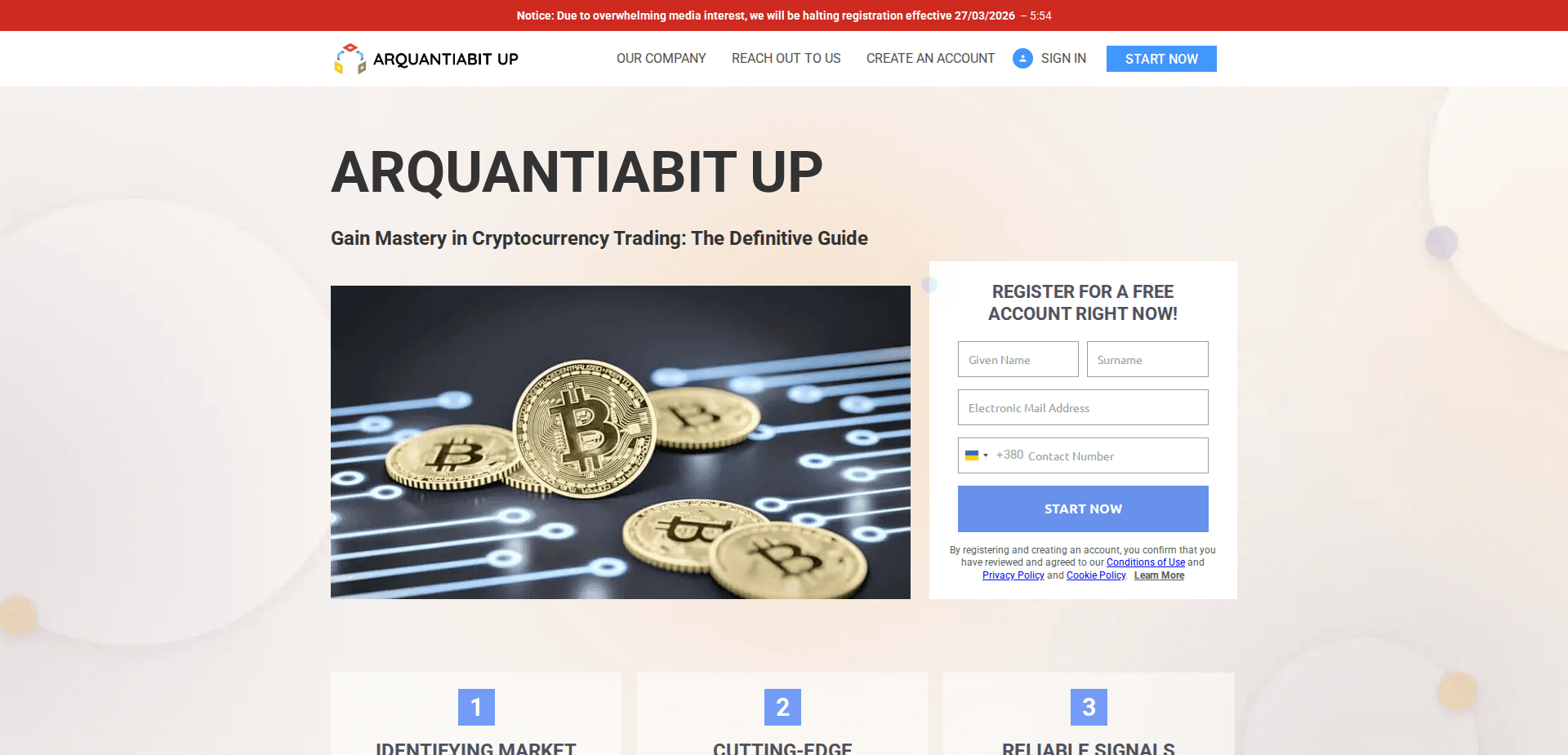 Website screenshot for https://arquantiabitapp.com/ - 1