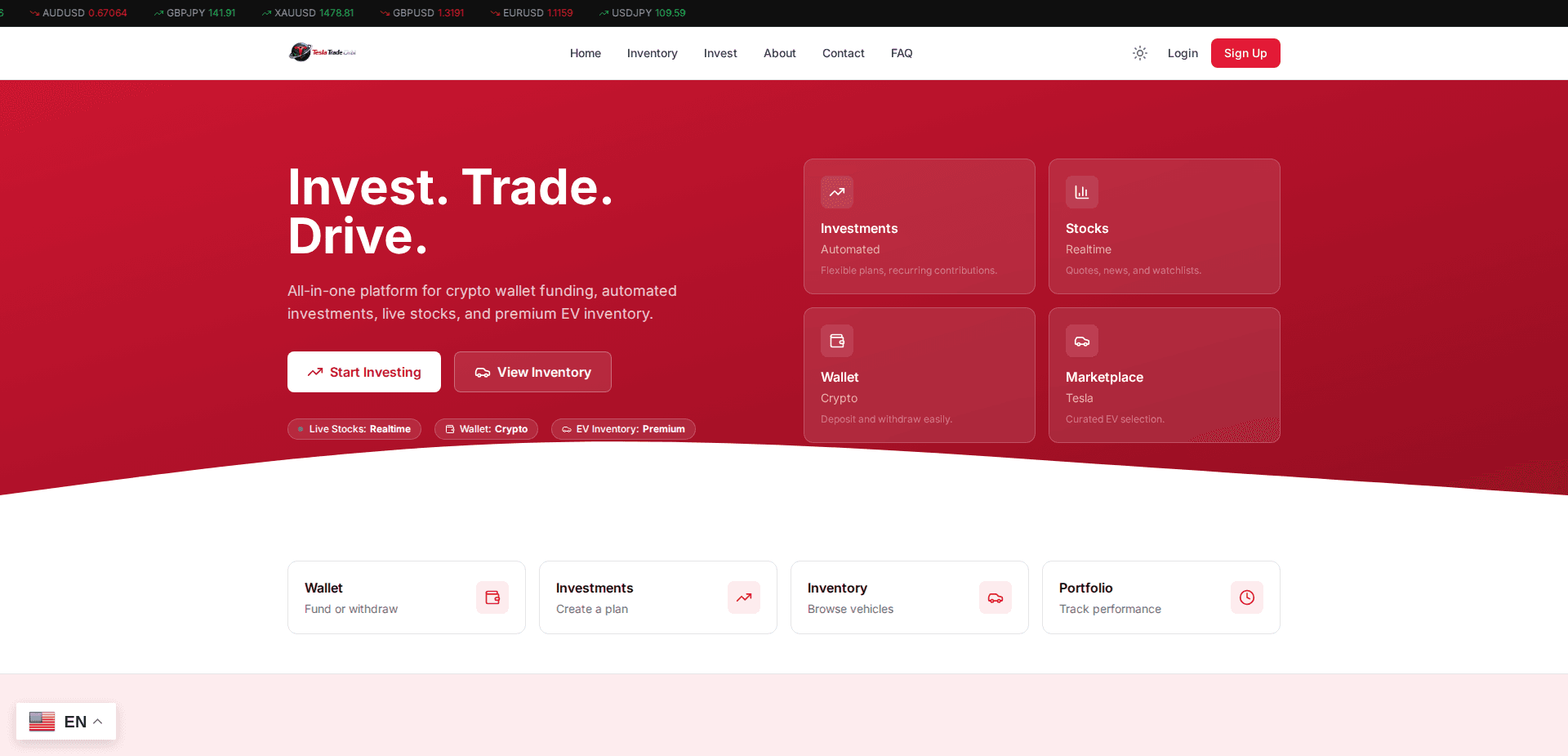 Website screenshot for https://xeninvesto.com/ - 1