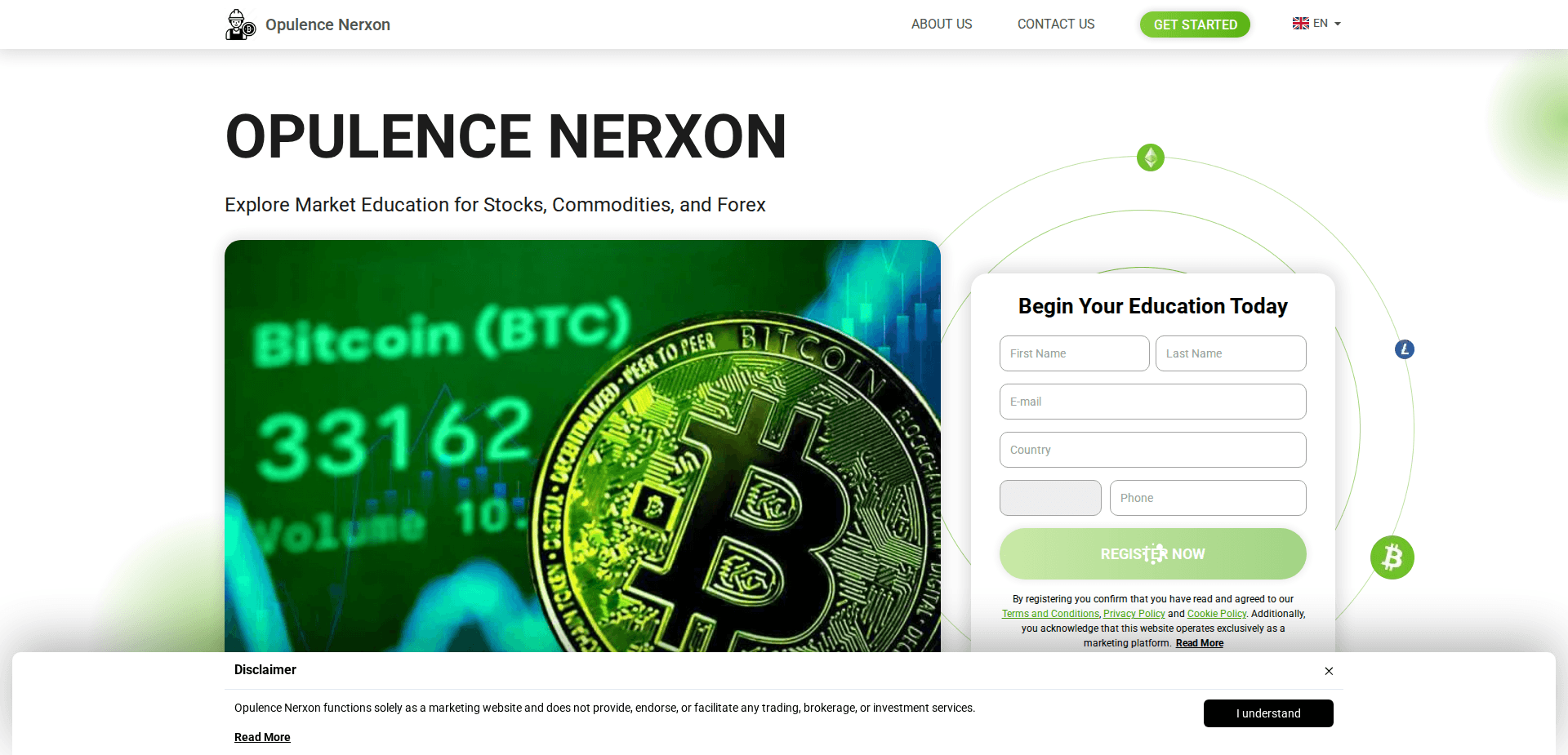 Website screenshot for https://opulence-nerxontech.com/ - 1
