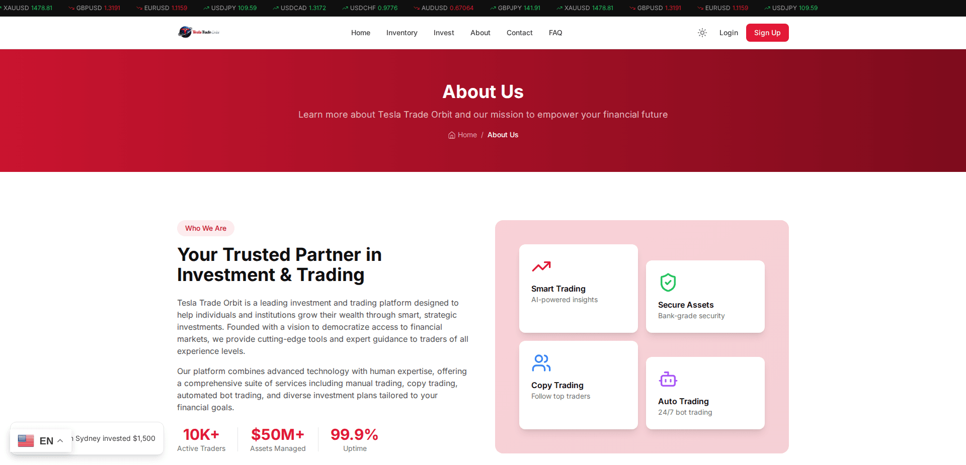 Website screenshot for https://xeninvesto.com/ - 3