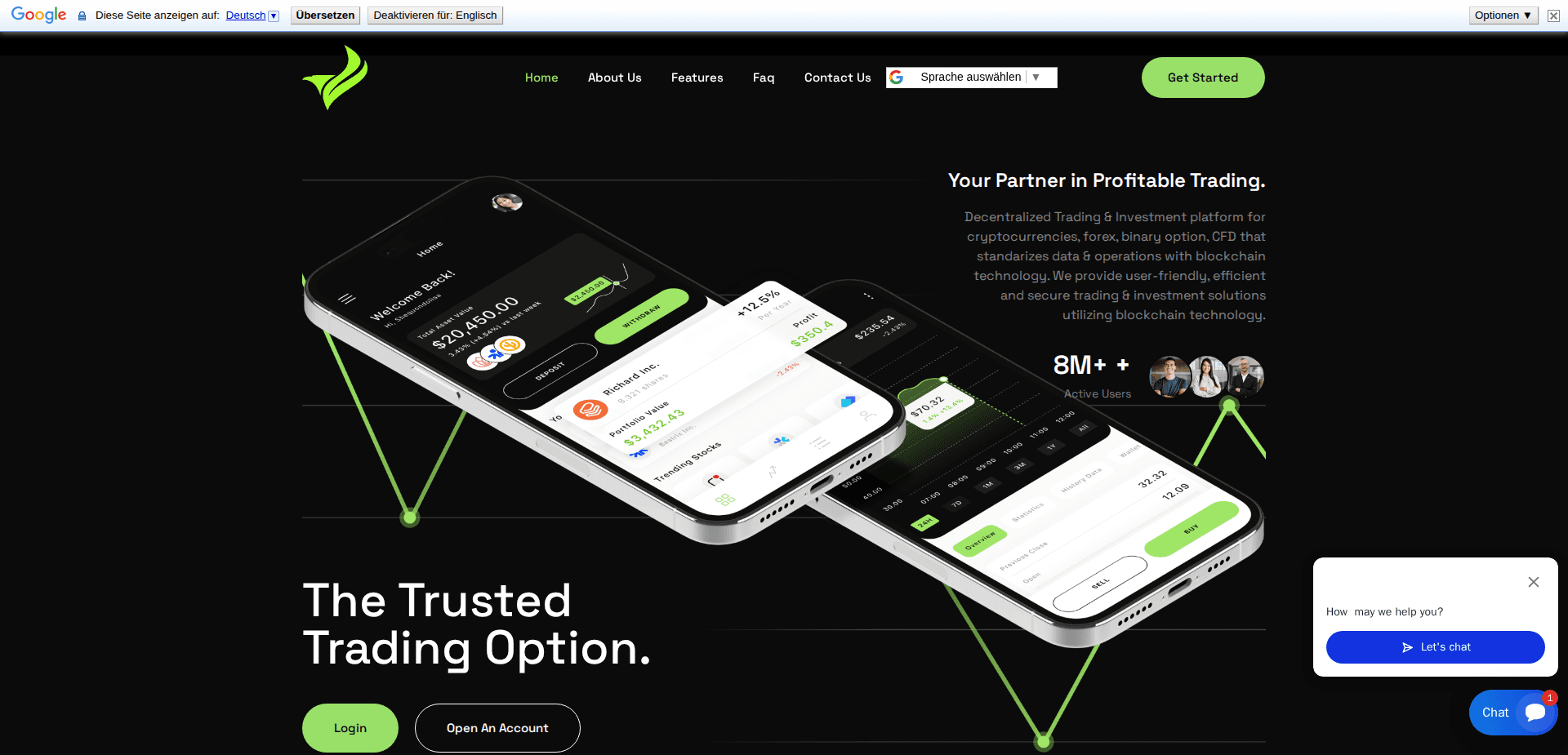Website screenshot for https://financeglobaldigital.com/ - 1