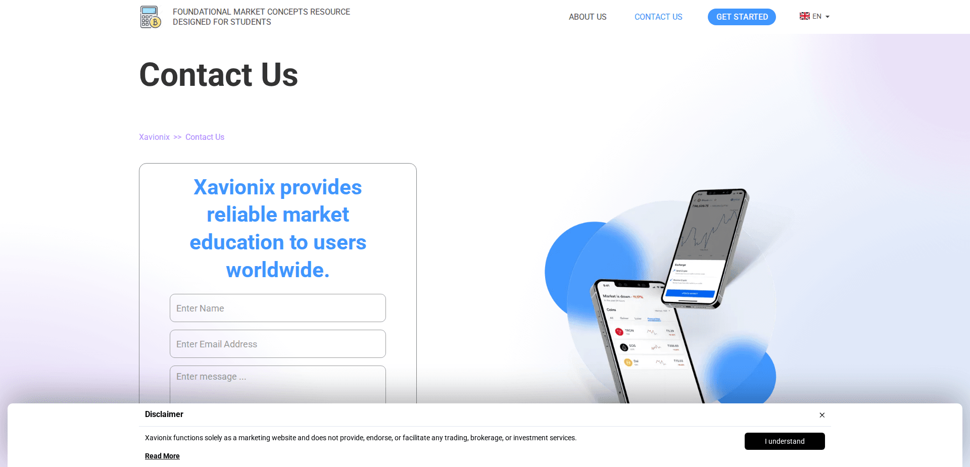 Website screenshot for https://xavionix-app.com/ - 3