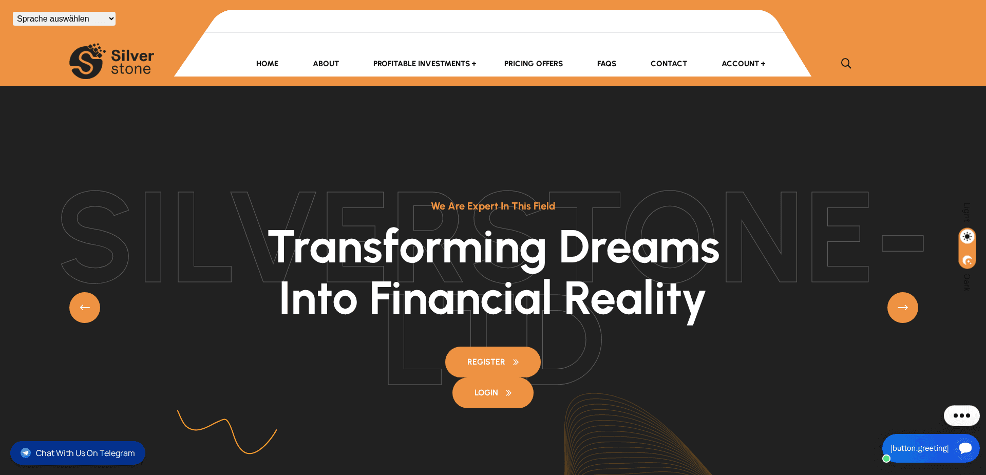 Website screenshot for https://silver-stone.biz/ - 1