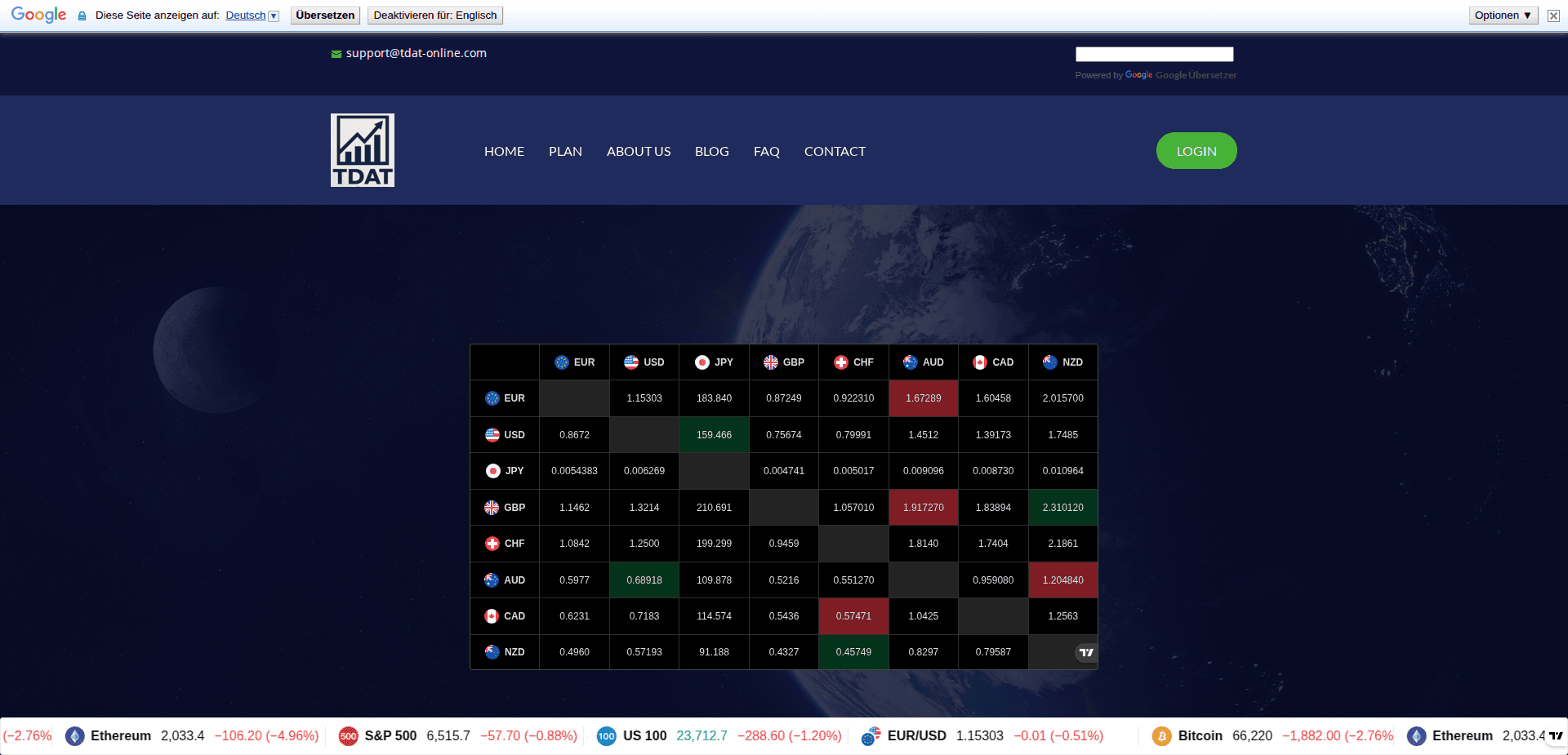 Website screenshot for https://tdat-online.com/ - 1