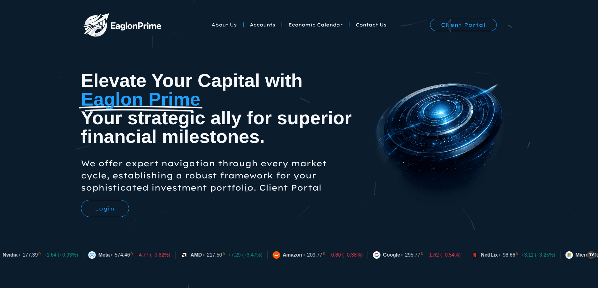 Website screenshot for https://eaglonprime.com/ - 1