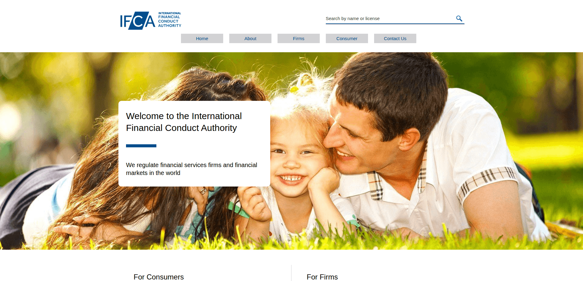 Website screenshot for https://ifcacenter.com/ - 1