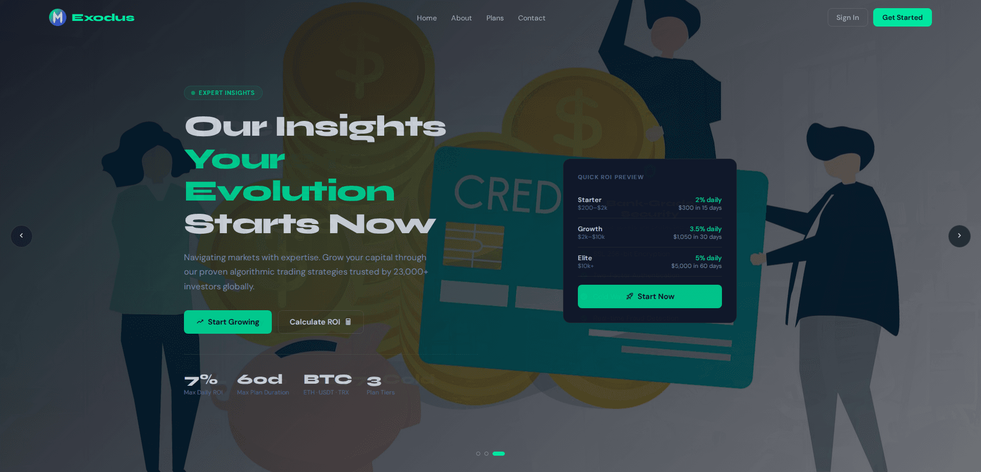 Website screenshot for https://exodusbrk.com/ - 1