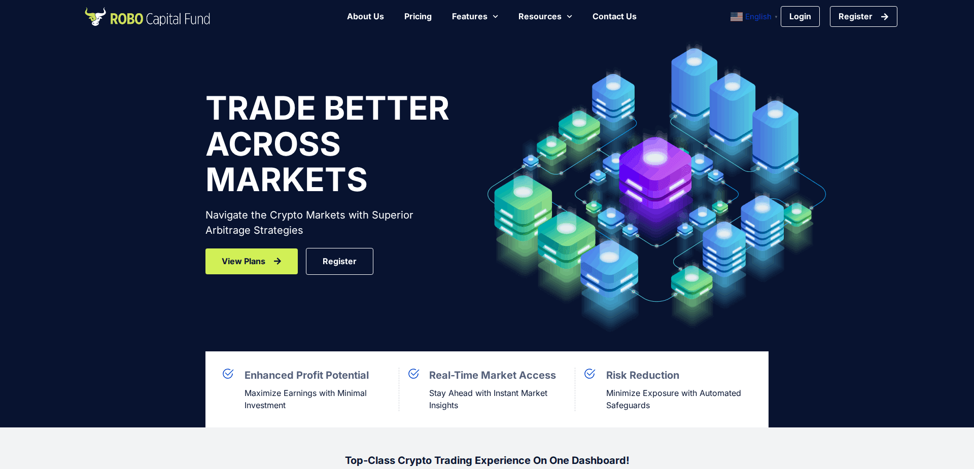 Website screenshot for https://robocapitalfund.com/ - 1
