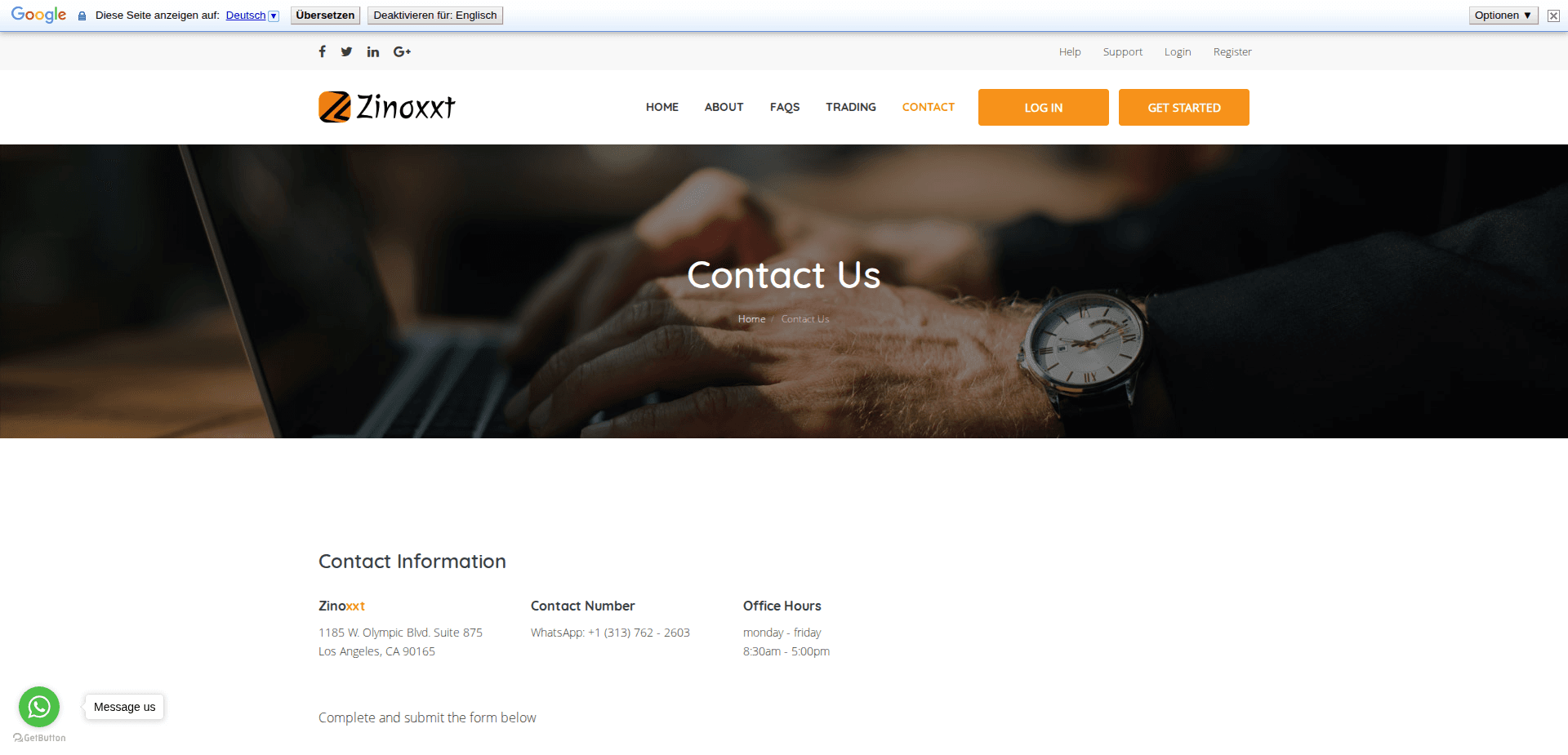 Website screenshot for https://zinoxxt.com/ - 3