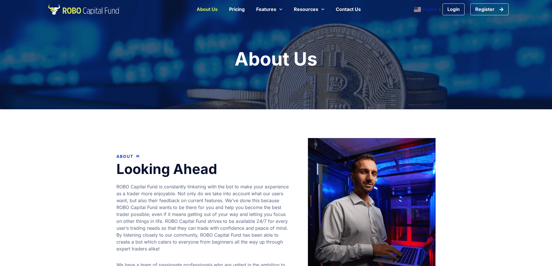 Website screenshot for https://robocapitalfund.com/ - 3