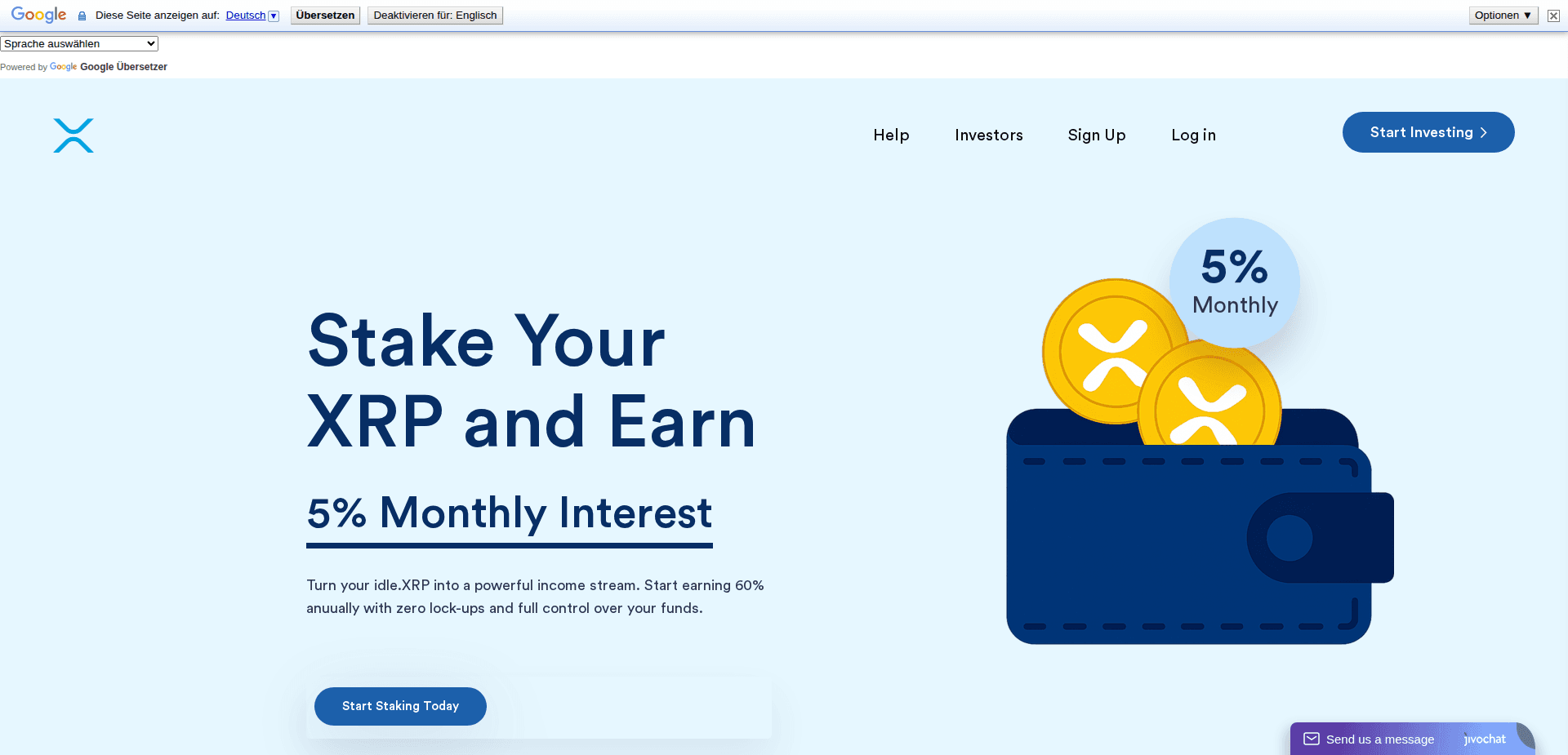 Website screenshot for https://stackxrp.net.restora.cloud/ - 1