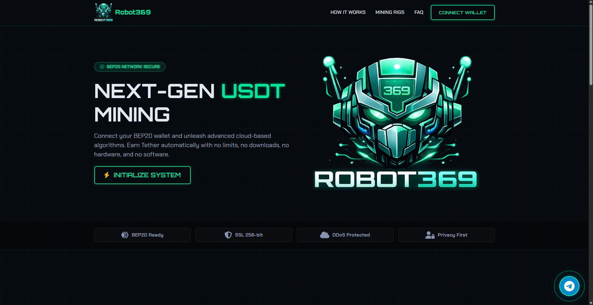Screenshot for website robot369.site - 1