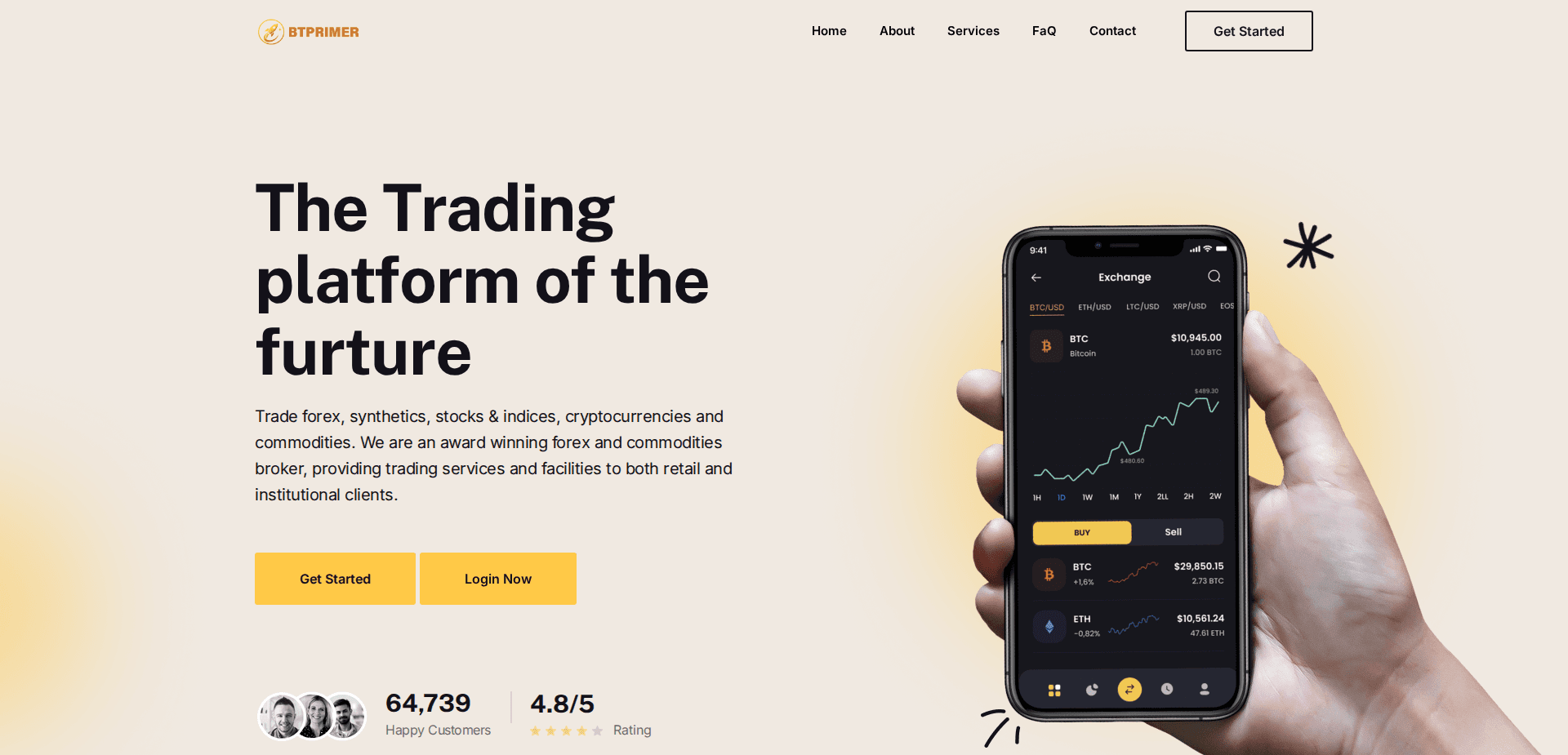 Website screenshot for https://btprimer.com/ - 1