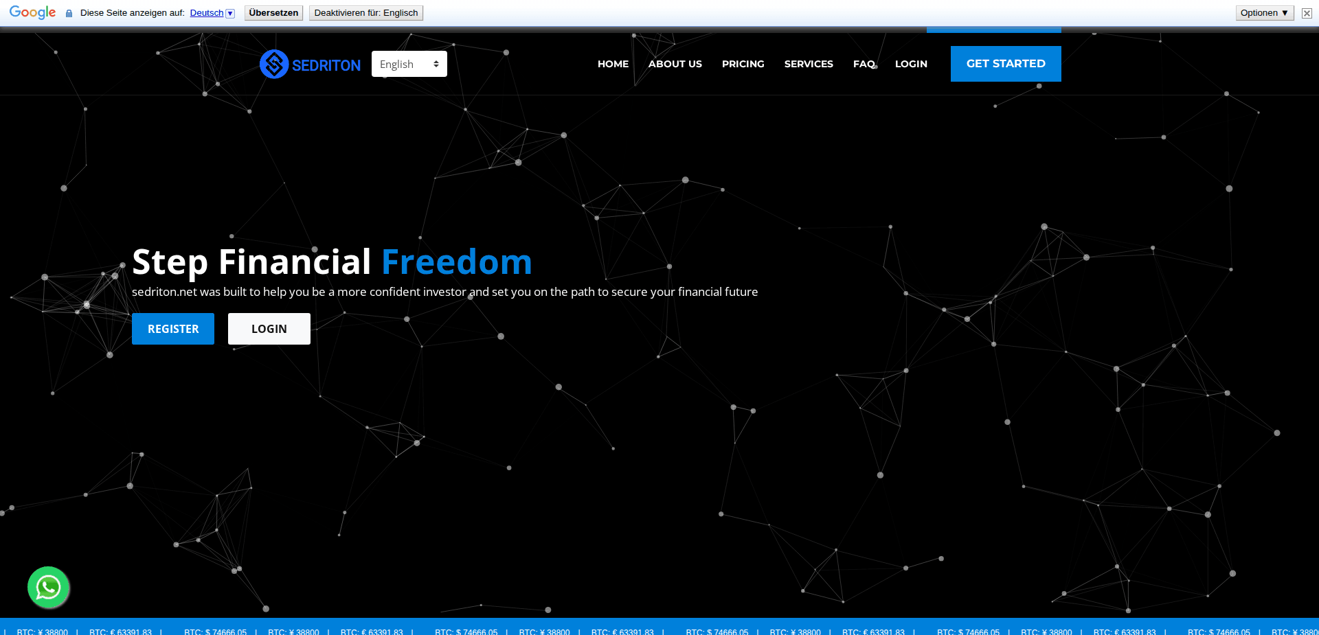 Website screenshot for https://sedriton.net/ - 1