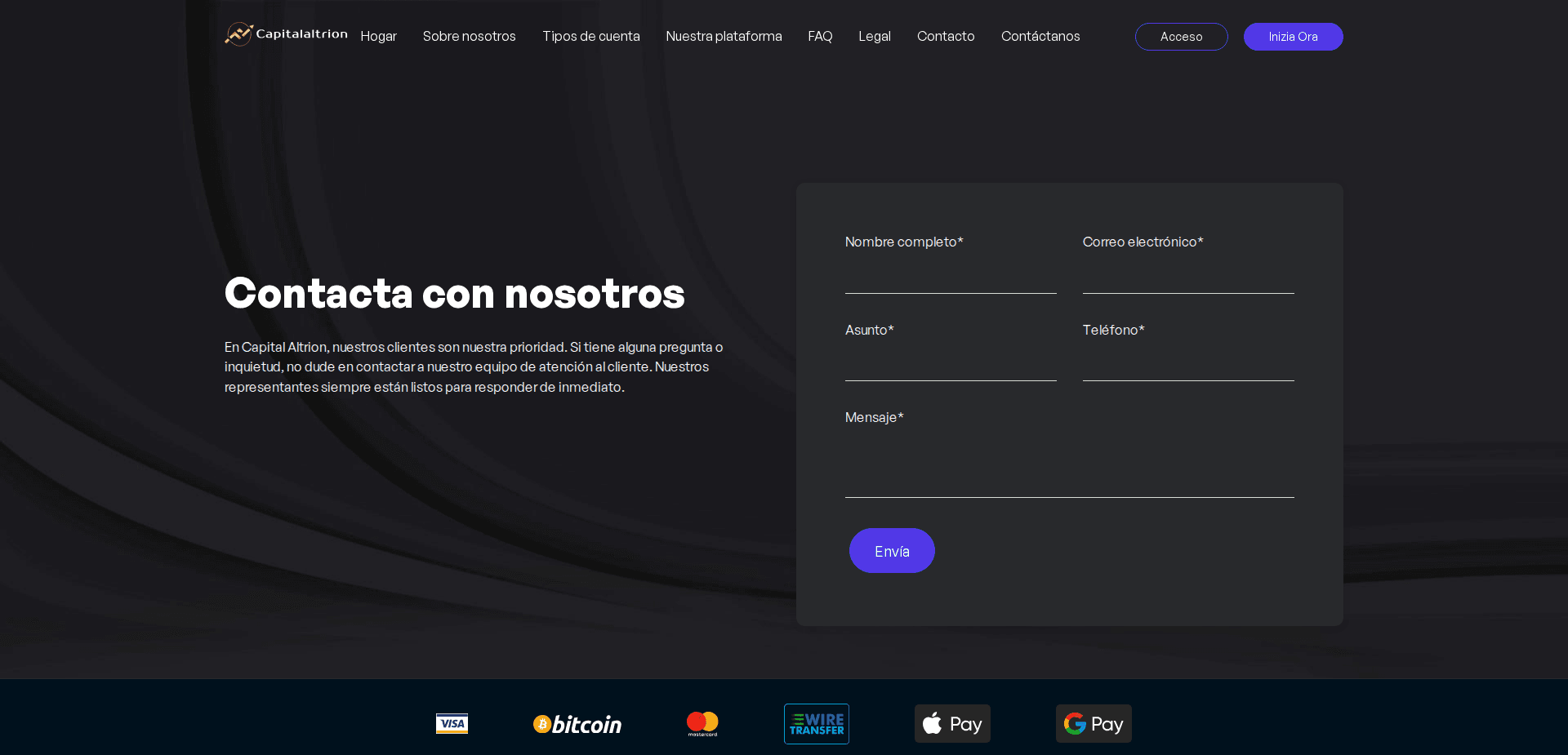 Website screenshot for https://capitalaltrion.net/ - 3