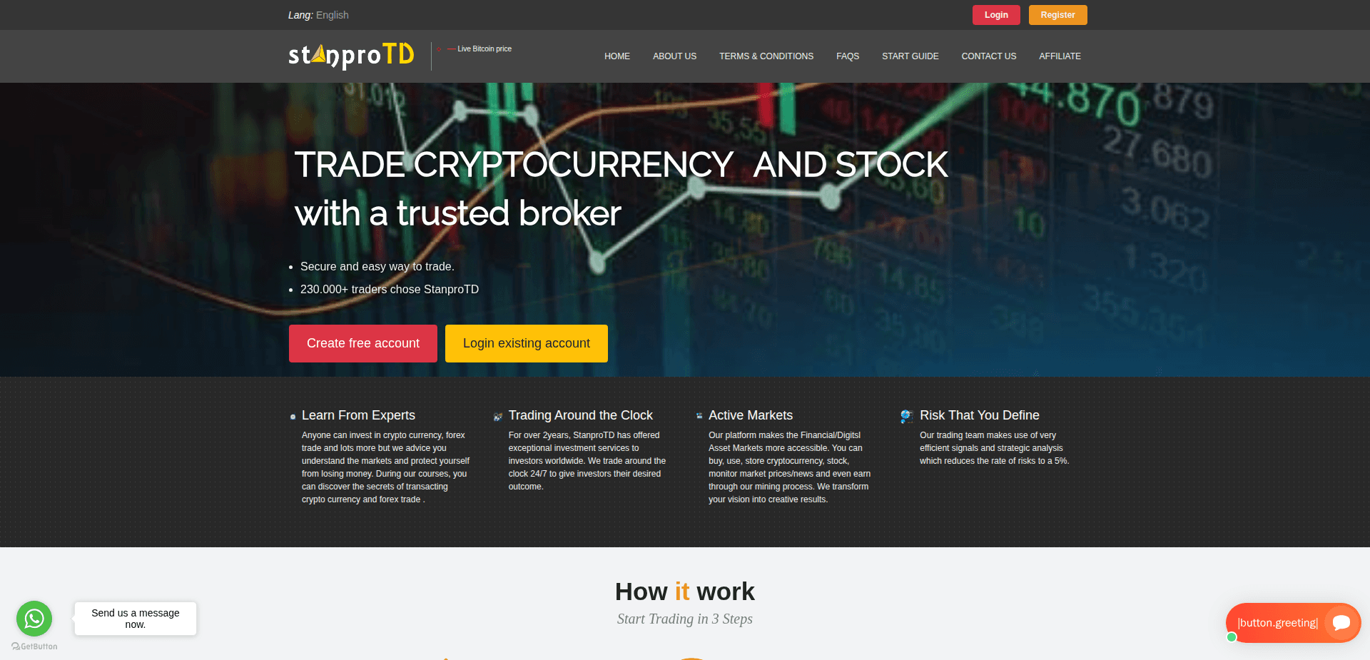 Website screenshot for https://standardsprotd.com/ - 1