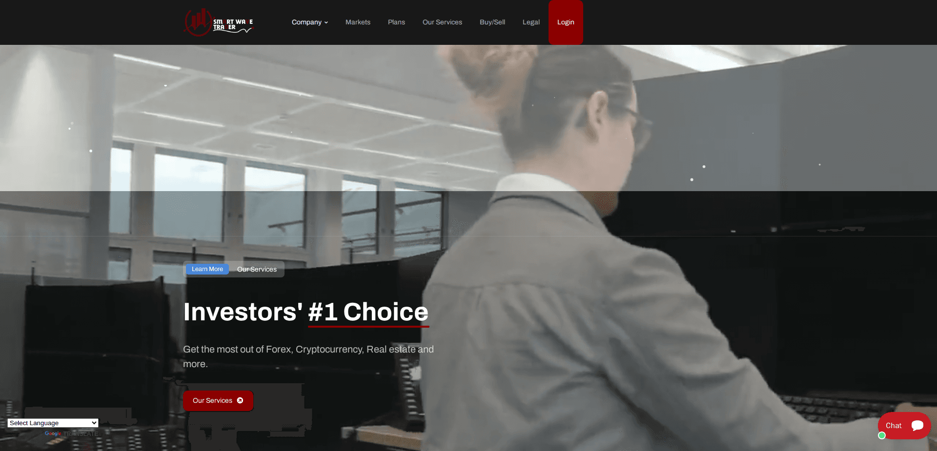 Website screenshot for https://smartwavetrader.com/ - 1