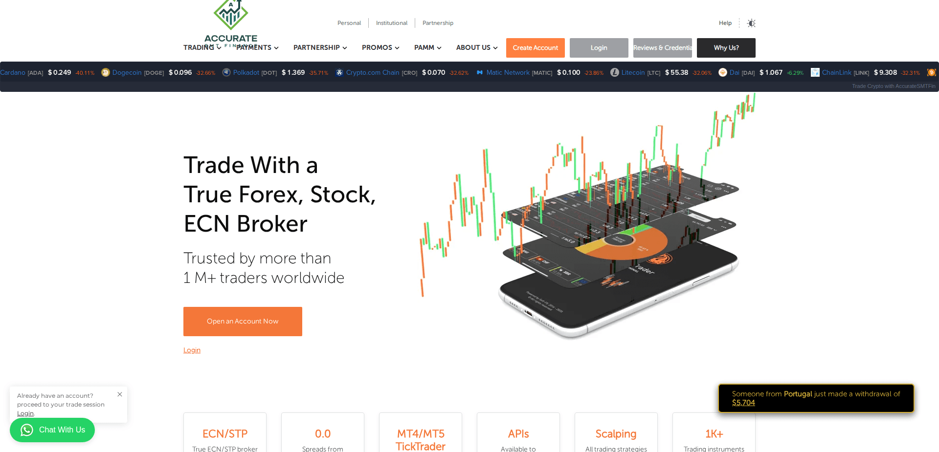 Website screenshot for https://accuratesmtfin.com/ - 1