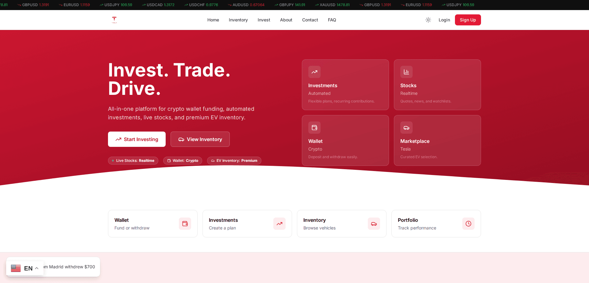 Website screenshot for https://teslaxplorers.com/ - 1