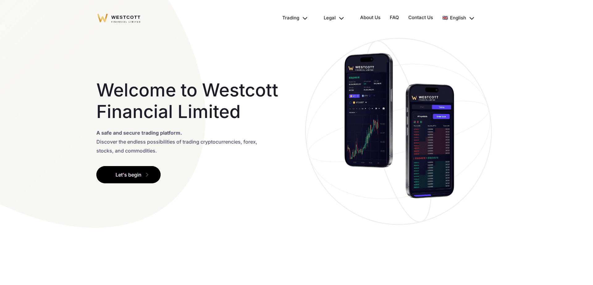 Website screenshot for https://westcottfinance.com/ - 1