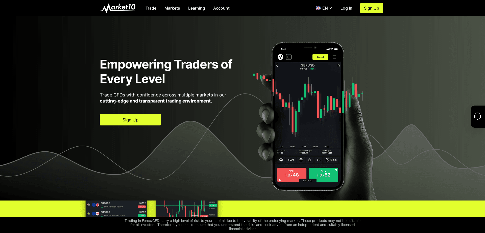 Screenshot for market10.pro - 0