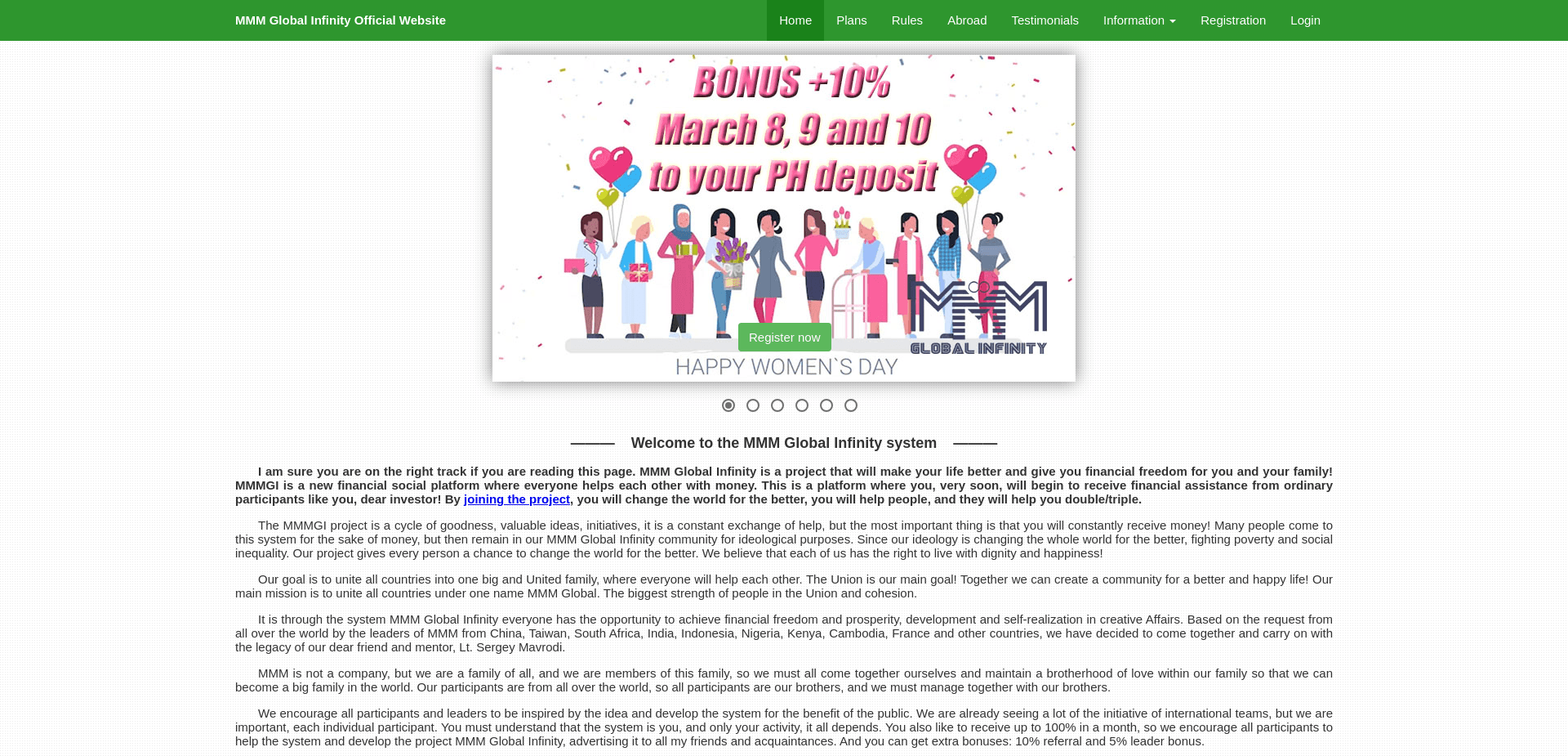 Screenshot for mmmgi.com - 0