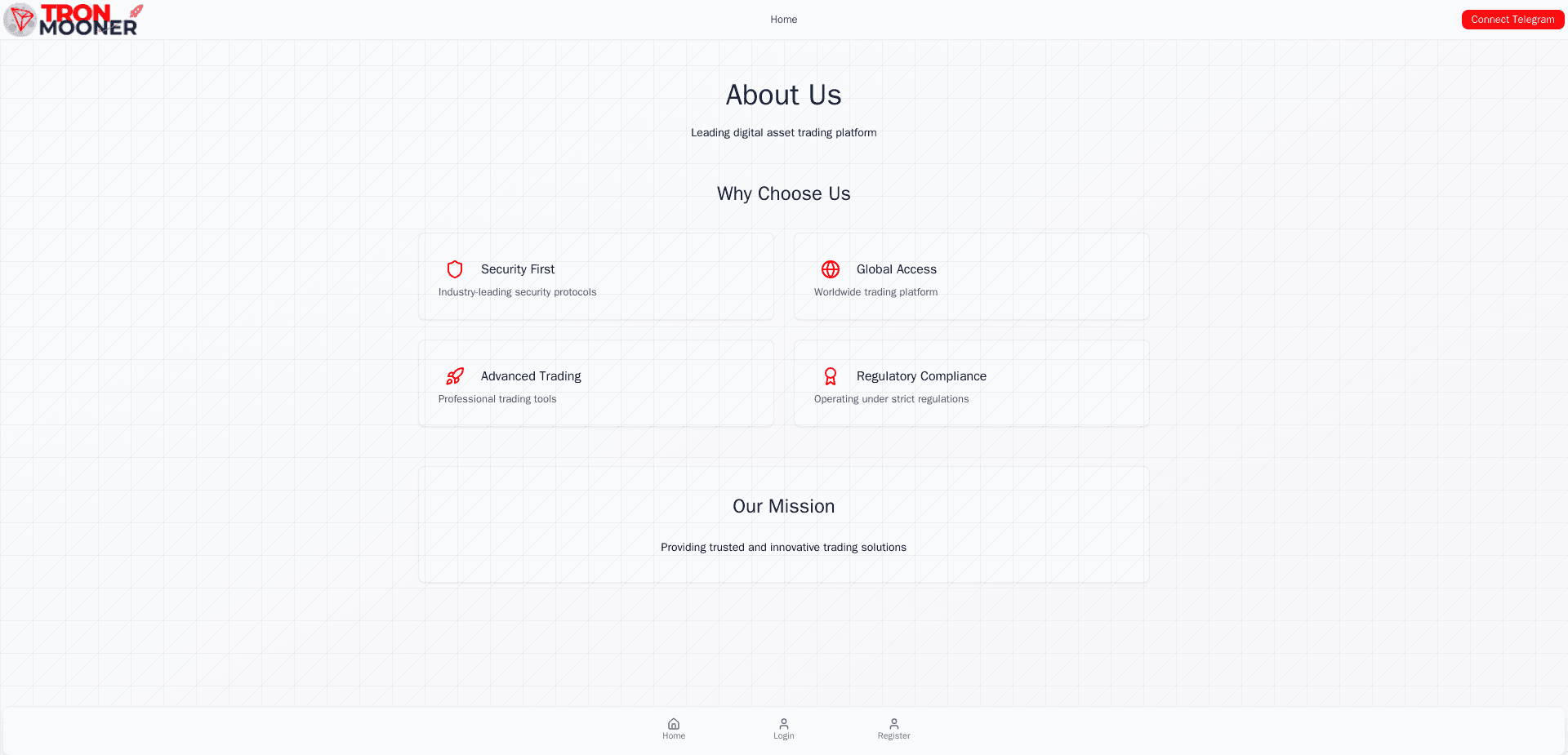 Screenshot for tronmooner.com - 0