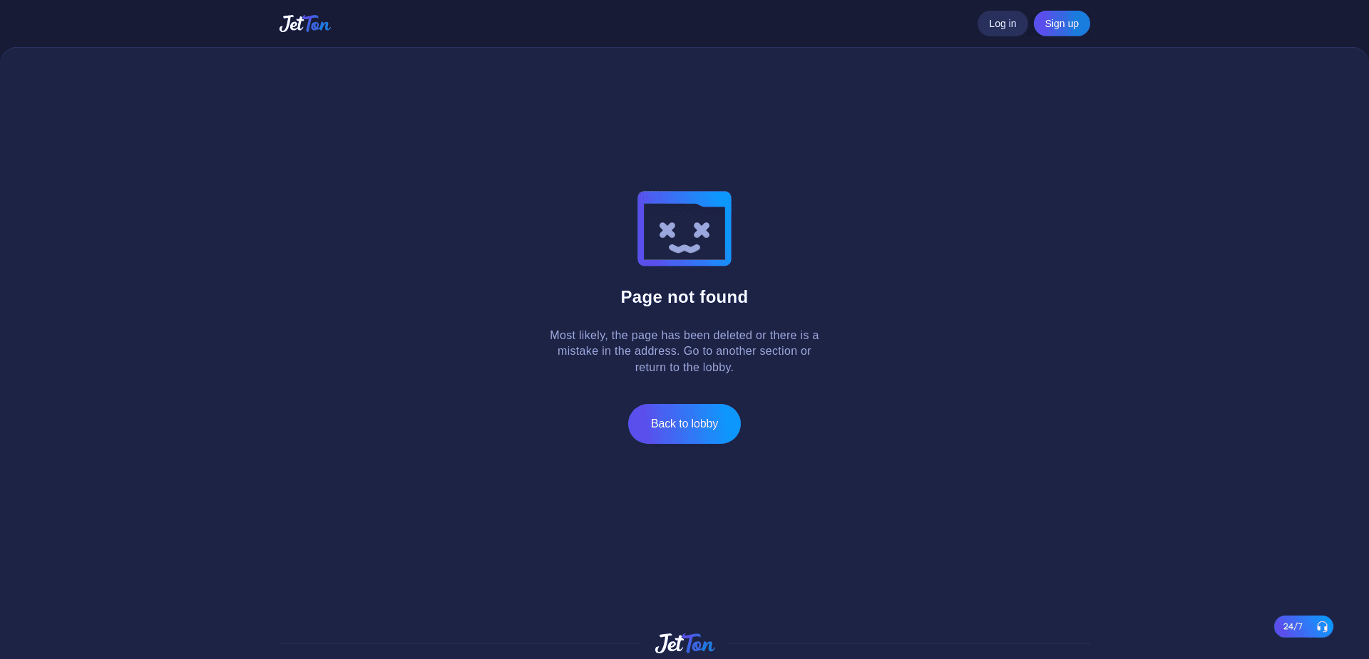 Screenshot for jetton.games - 1