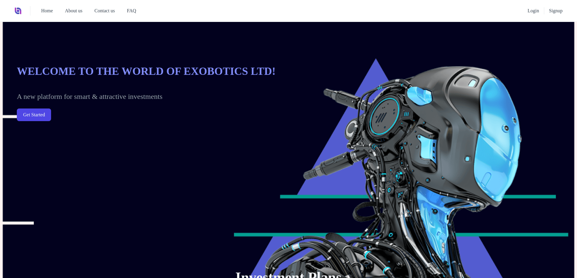 Screenshot for exobotics.store - 2