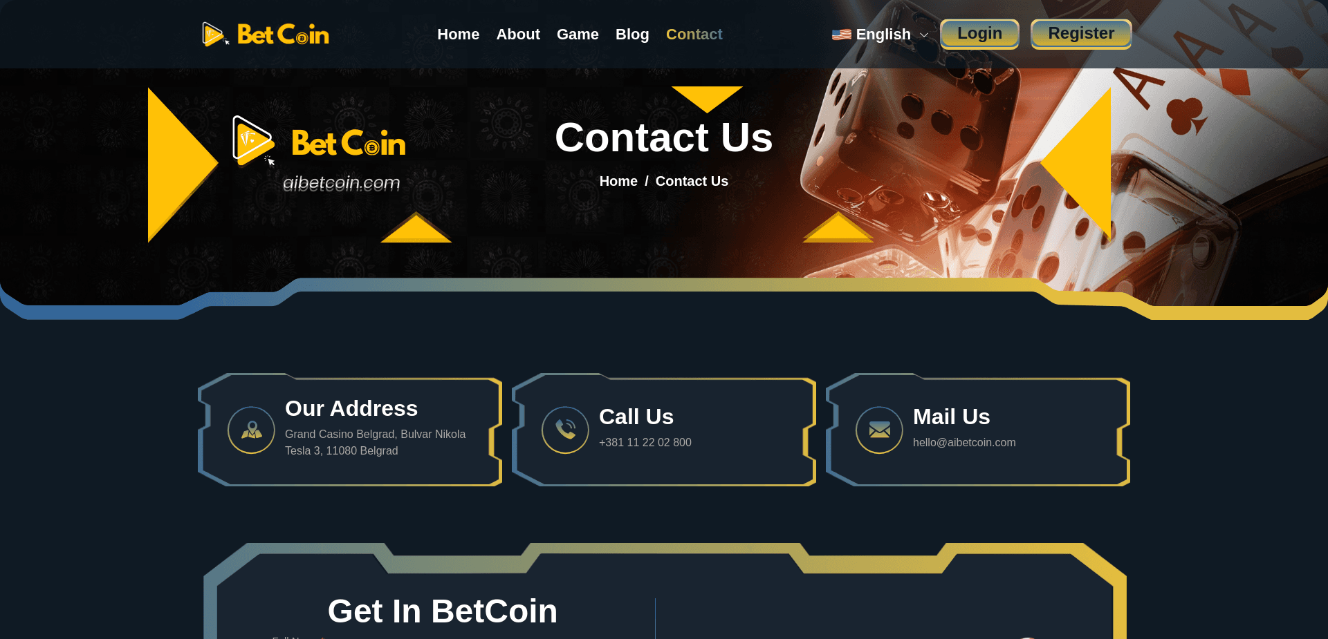 Screenshot for aibetcoin.com - 3