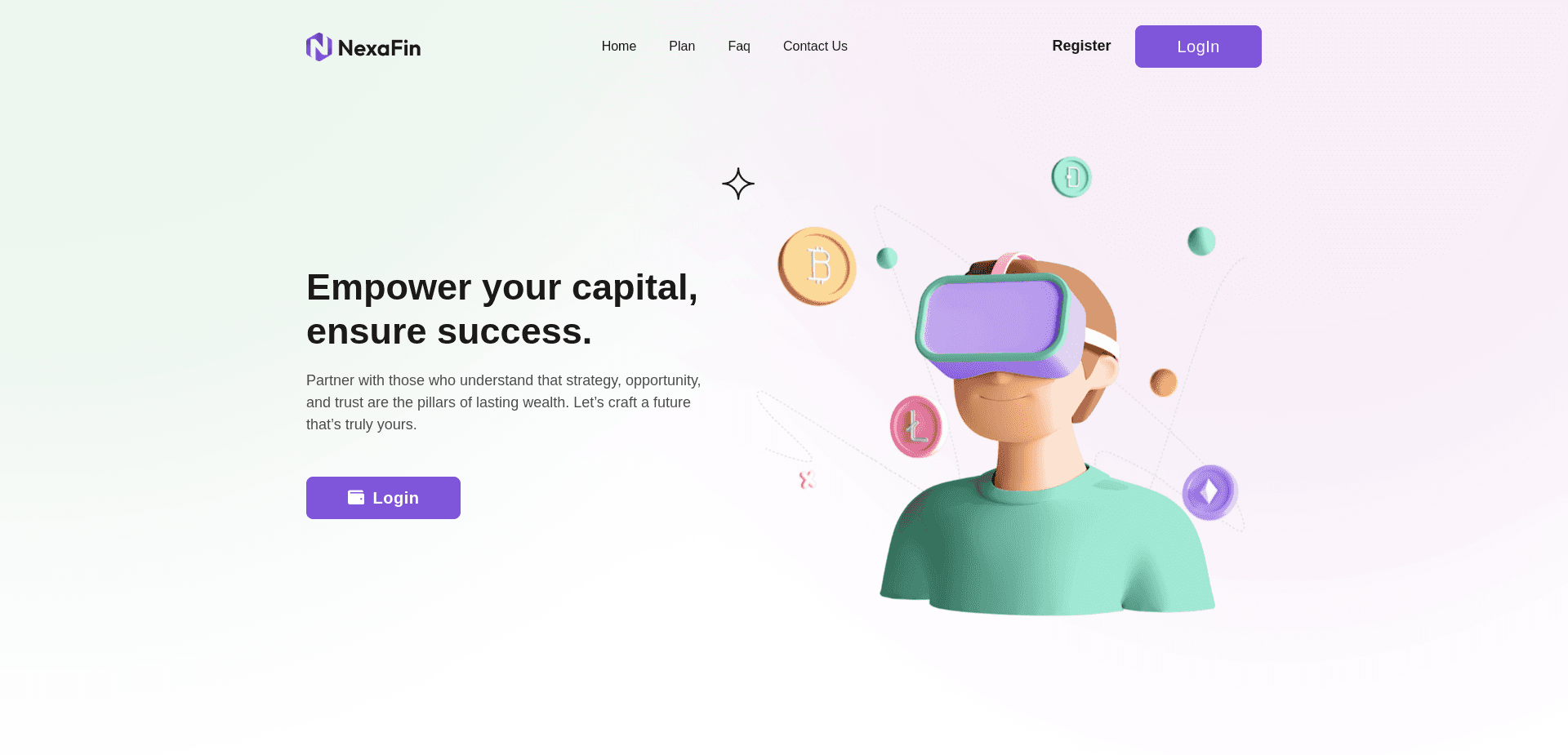 Screenshot for nexafin.biz - 10