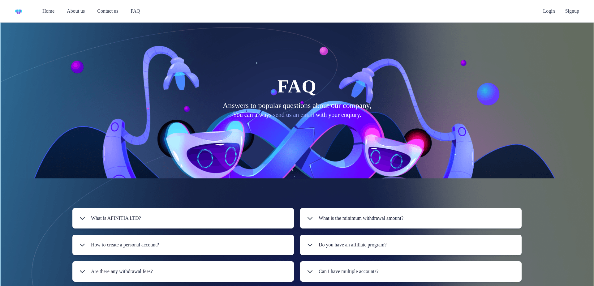 Screenshot for afinitia.store - 0