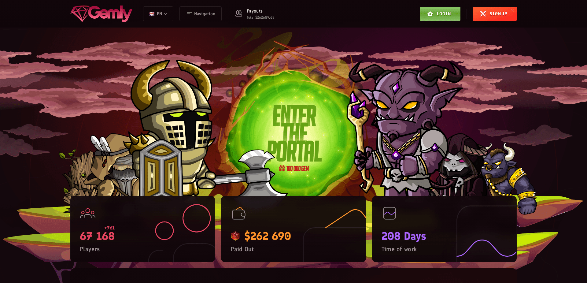 Screenshot for gemly.lat - 1