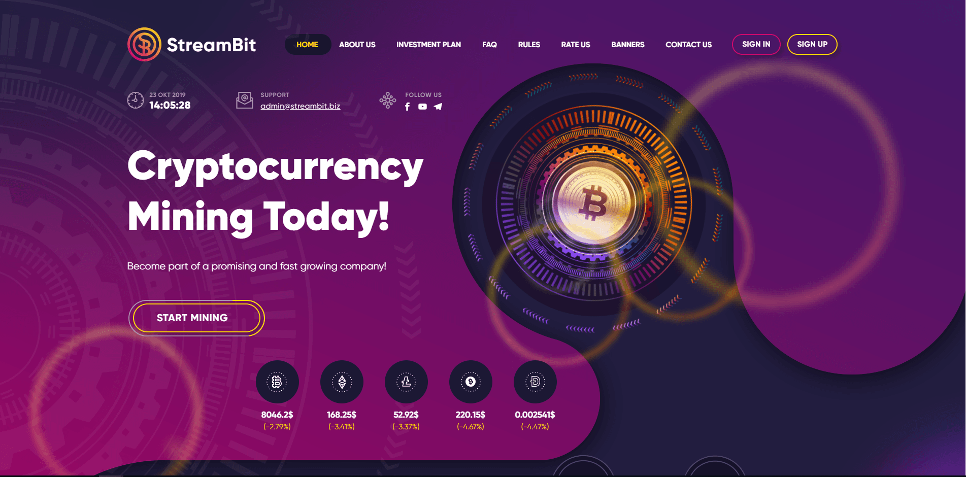 StreamBit отзывы и обзор. Развод, лохотрон или правда. Только честные и правдивые отзывы.