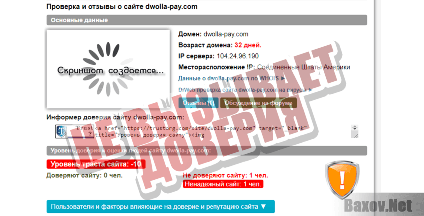 Dwolla-Pay Не вызывает доверия