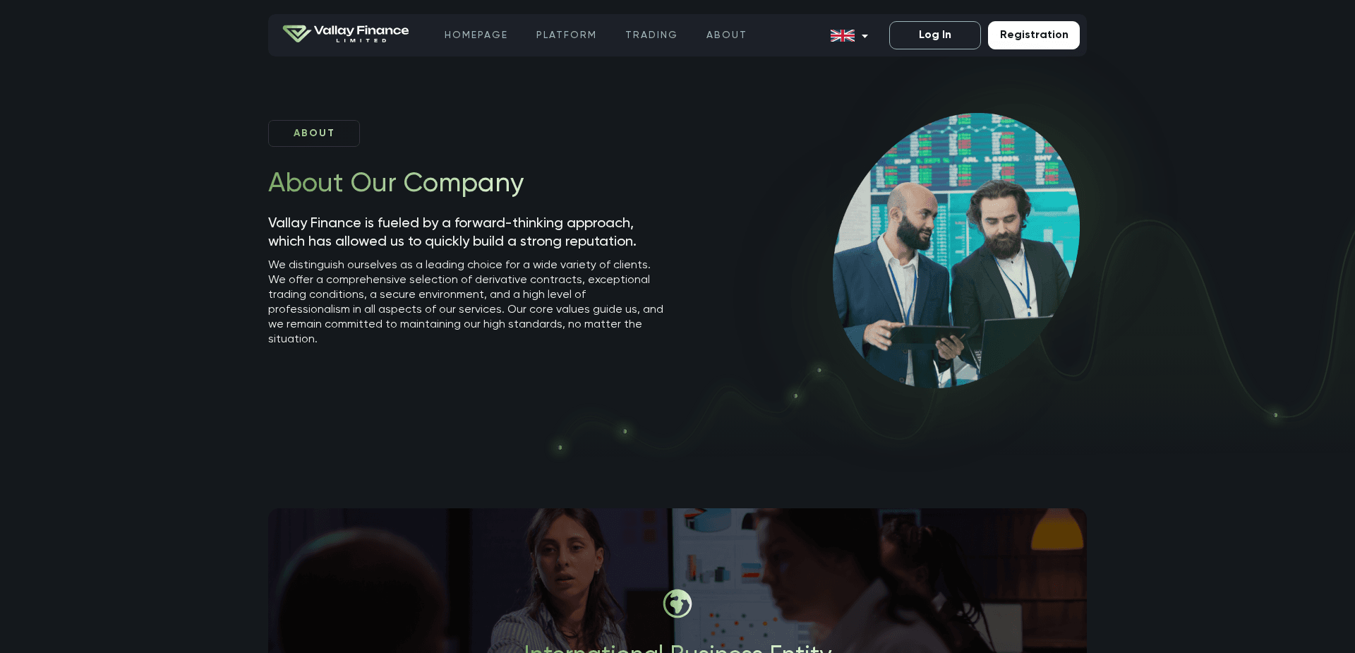 Screenshot for vall-fin.com - 1