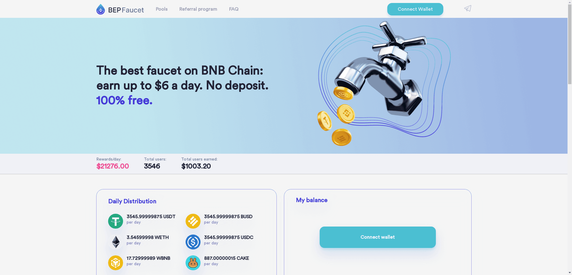 Bep-Faucet отзывы и обзор. Развод, лохотрон или правда. Только честные и правдивые отзывы на Baxov.Net