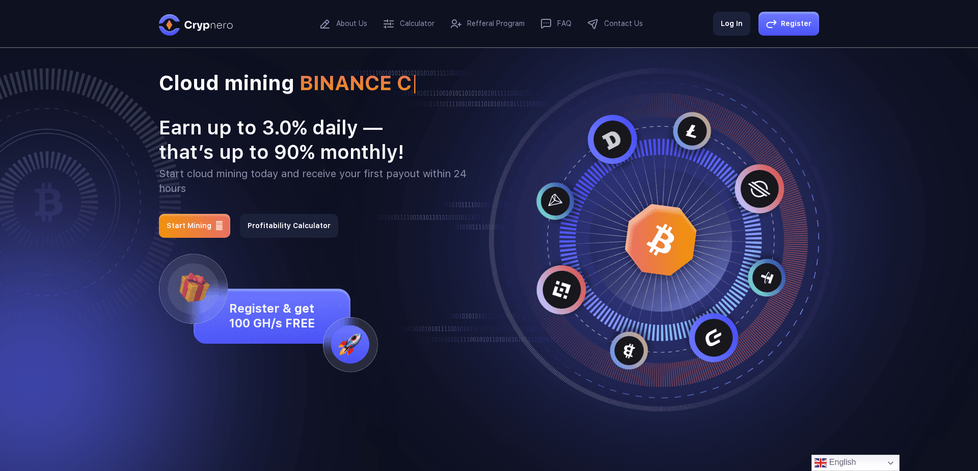 Screenshot for crypnero.com - 1