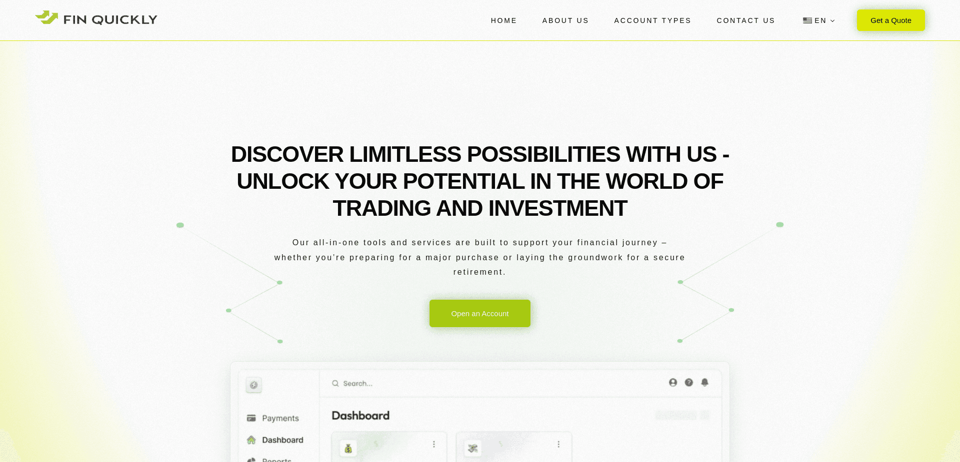 Screenshot for finquickly.com - 2