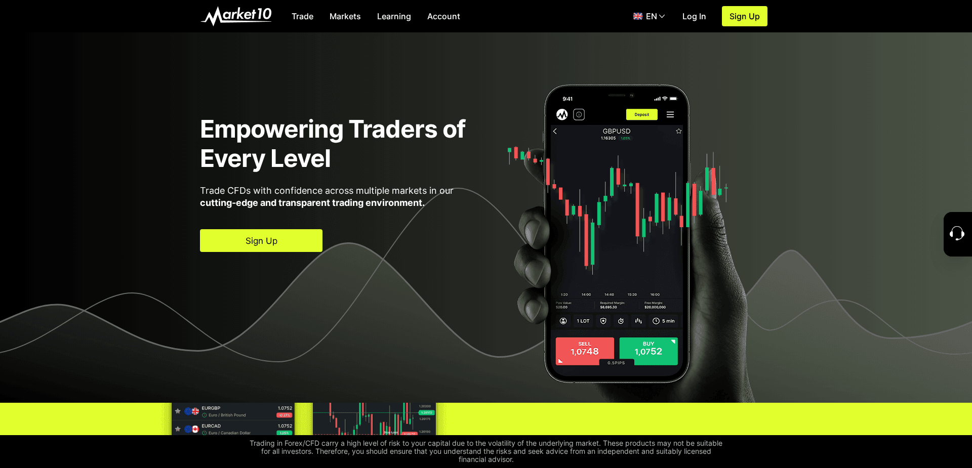 Screenshot for market10.pro - 1