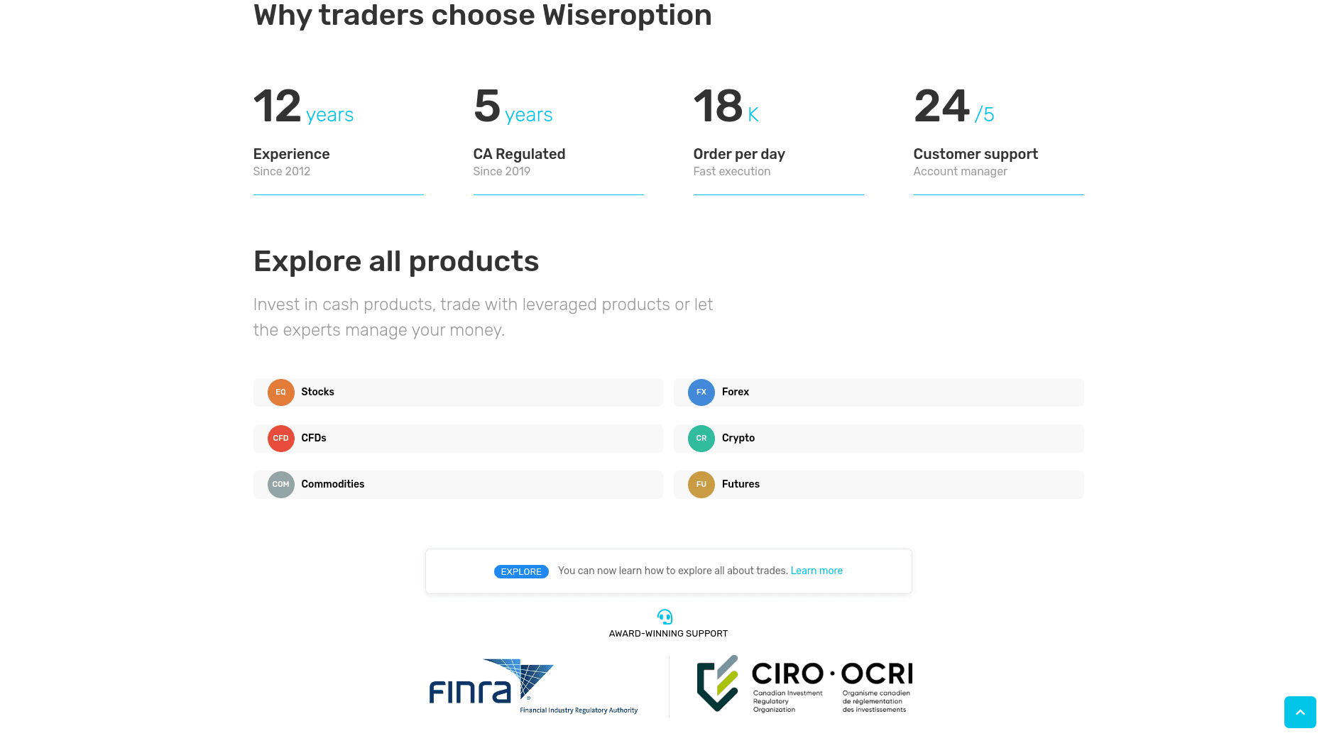 критический взгляд на Wiseroption - лохотрон