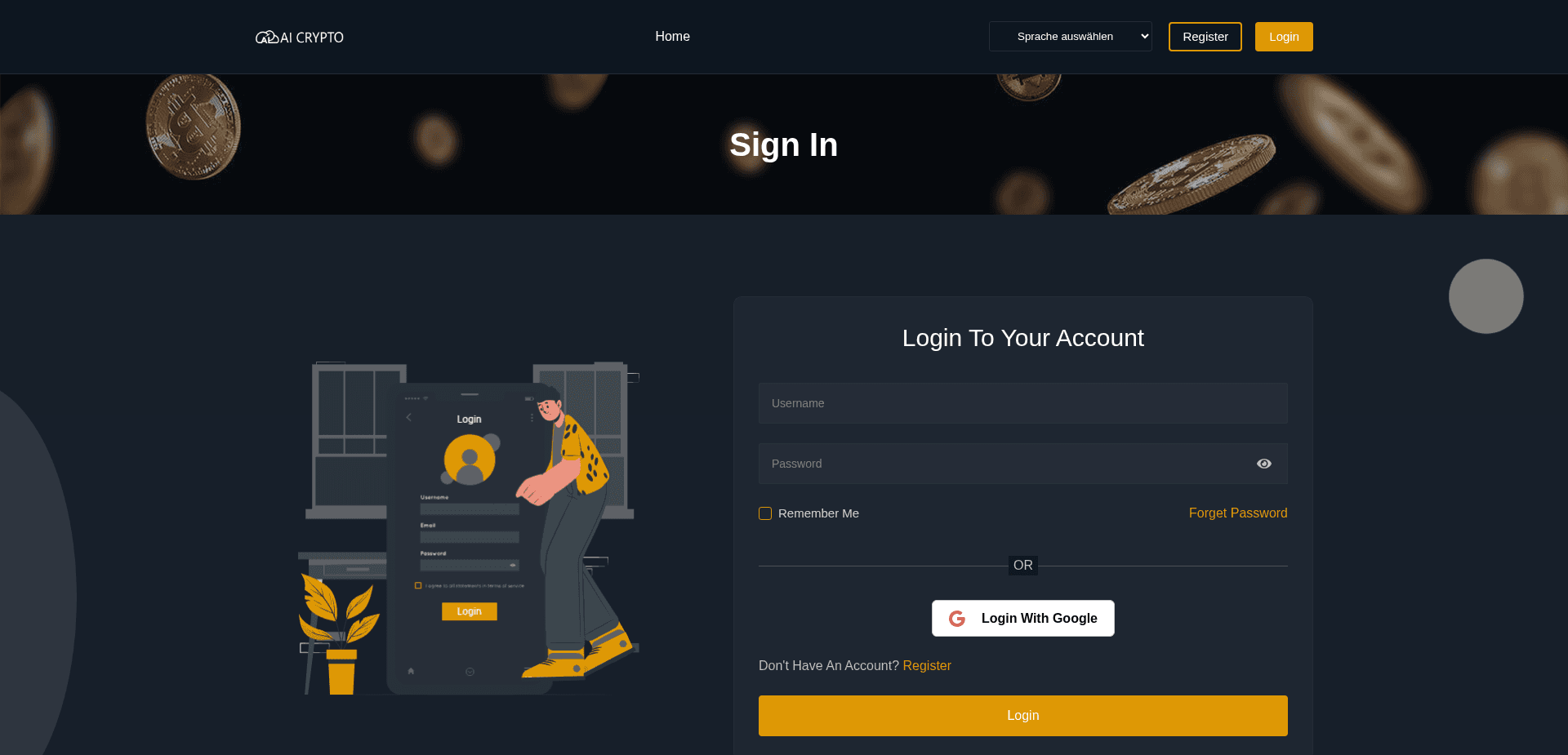 Screenshot for user.aiminers.vip - 2