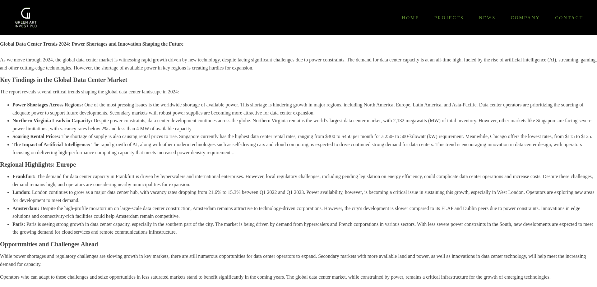 Screenshot for greenart-invest.com - 0