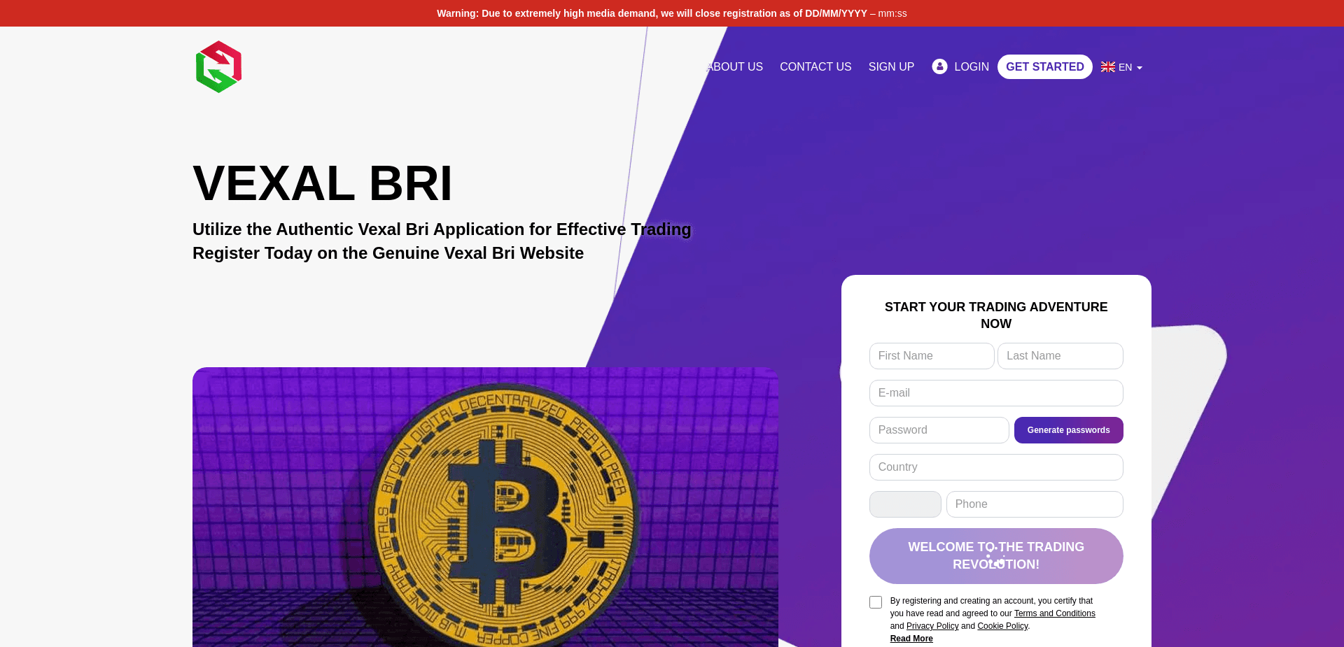 Screenshot for vexalbrisolution.com - 2