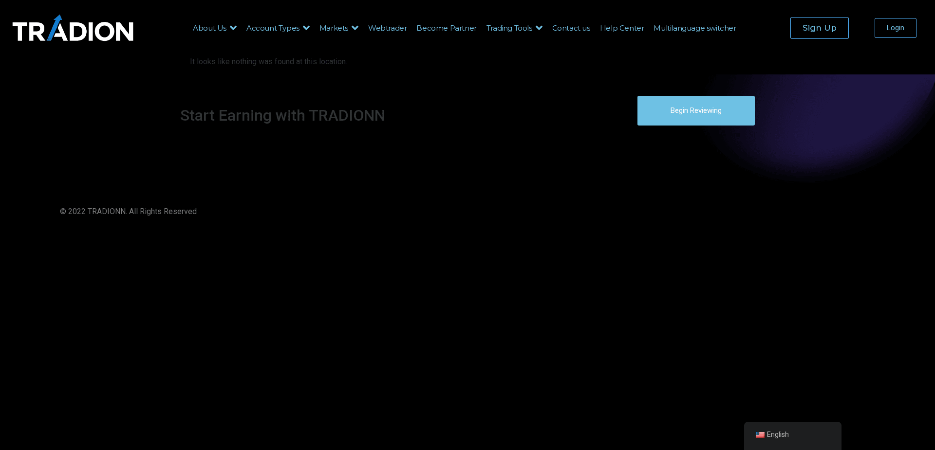 Screenshot for tradionn.com - 2