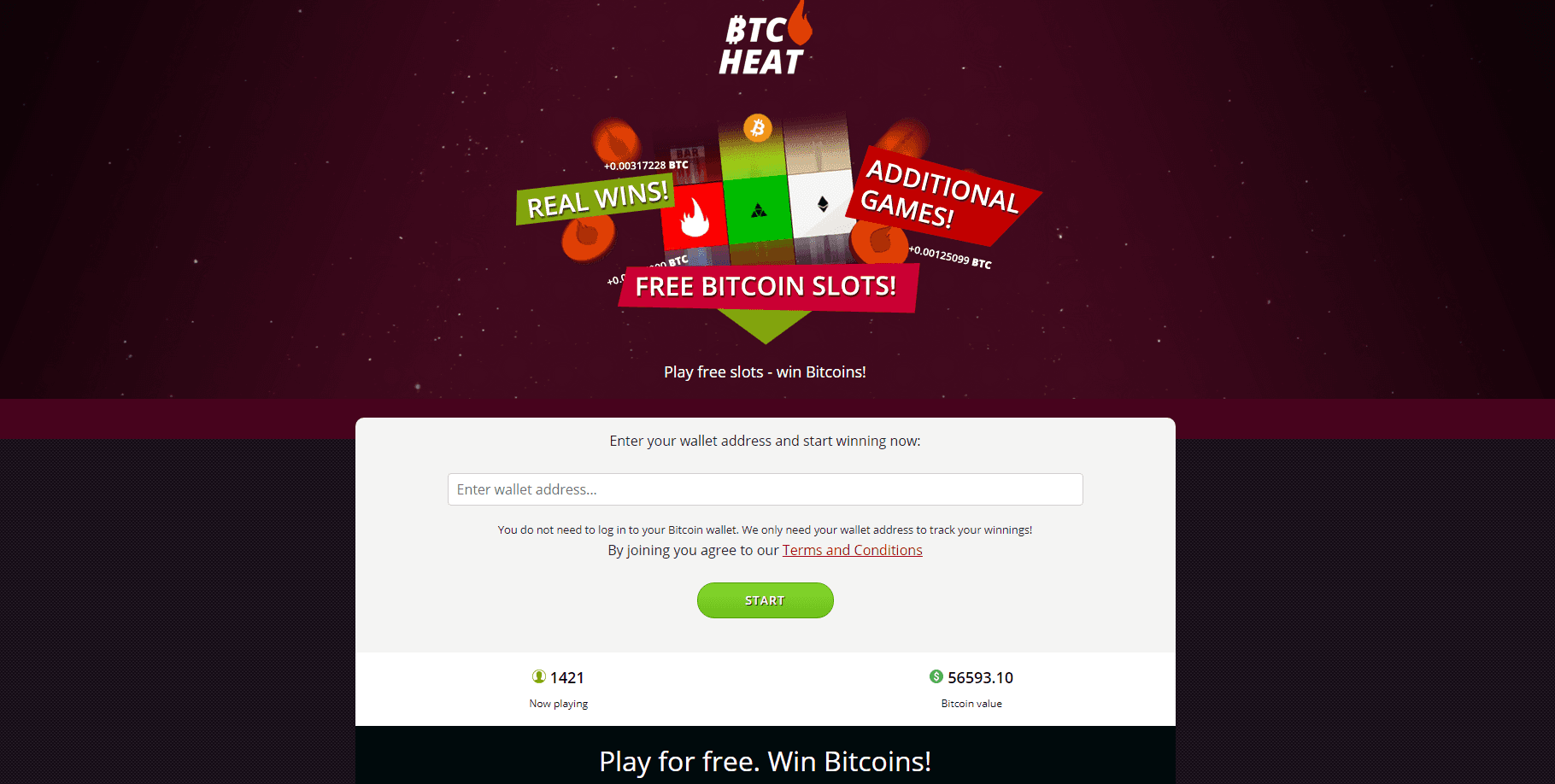 Free Bitcoin Slots